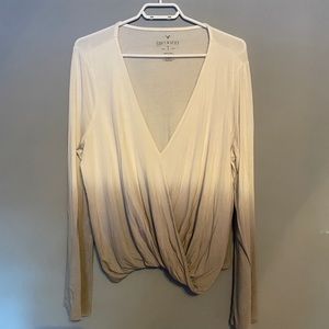 American Eagle Soft & Sexy ombre long sleeve